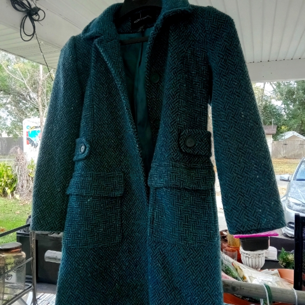 Teal coat